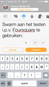 Swarm Check In