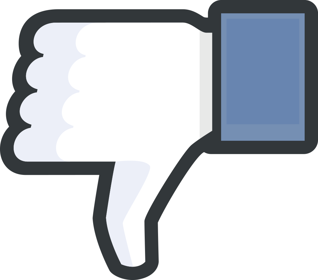 Facebook-ThumbsDown | Freezer Media